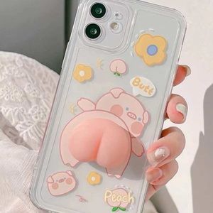 Cute Squishy Pig Phone Case